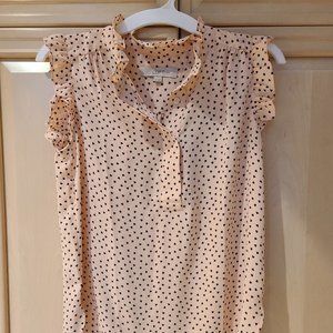 Loft Sleeveless Blouse XS